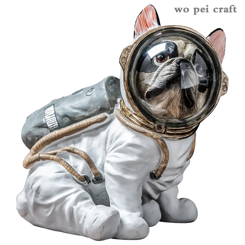 Aviation Dog Ornaments Astronaut Statue Desk Decor Statuette American Rustic Home Decoration Gifts for Children Resin Figurines
Aviation Dog Ornaments Astronaut Statue Desk Decor Statuette American Rustic Home Decoration Gifts for Children Resin Figurines