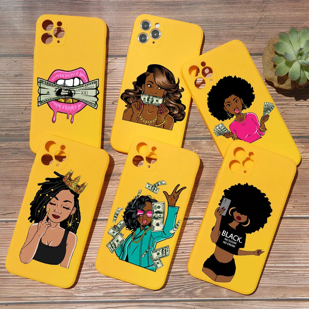 Afro Lola 100 Dollar Money Black Woman Magic Phone Case For iphone 12 Pro Max 11 Pro 7 Plus 8 6s SE XR XS MAX Silicone TPU Cover
Afro Lola 100 Dollar Money Black Woman Magic Phone Case For iphone 12 Pro Max 11 Pro 7 Plus 8 6s SE XR XS MAX Silicone TPU Cover
