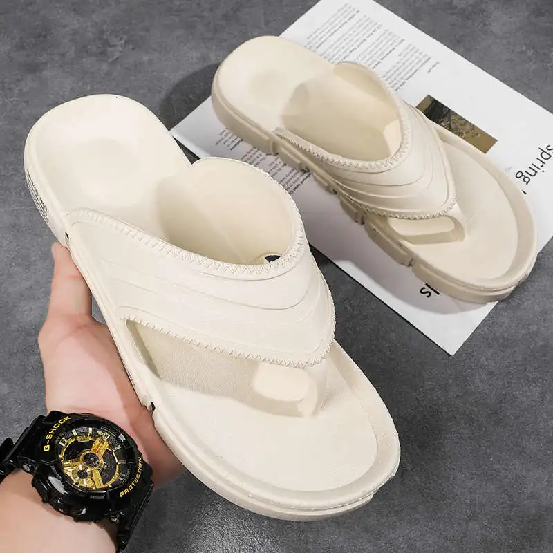 Rubber Flip-Flops Breathable Male Shoes With Rubber Sole Heel Sandals Top Male Slipper Casual Leatherette Tennis Shiny Yellow
Rubber Flip-Flops Breathable Male Shoes With Rubber Sole Heel Sandals Top Male Slipper Casual Leatherette Tennis Shiny Yellow