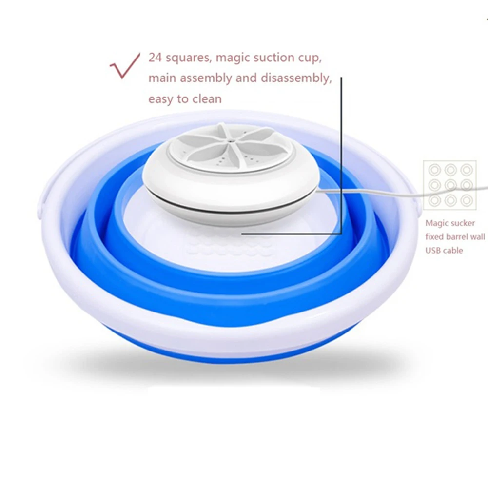 Folding Laundry Tub Basin Portable Mini Washing Machine Automatic Clothes Washing Bucket L5
Folding Laundry Tub Basin Portable Mini Washing Machine Automatic Clothes Washing Bucket L5