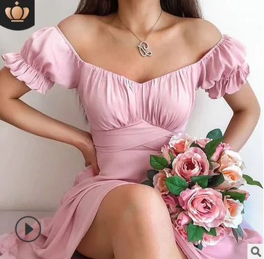 Summer Dress 2021 New Blue Chiffon Dress Elegant Fashion Butterfly Sleeve Maxi Dress White Slash Neck Office Ladies Dresses
Summer Dress 2021 New Blue Chiffon Dress Elegant Fashion Butterfly Sleeve Maxi Dress White Slash Neck Office Ladies Dresses