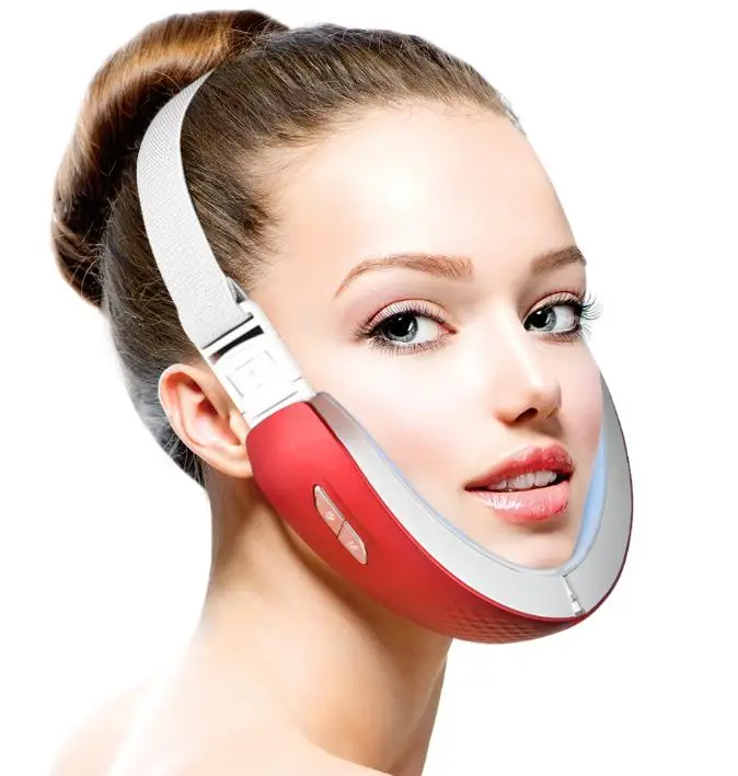 Smart V face instrument Micro current face massaging device, EMS remote control bluetooth face thinner beauty device
Smart V face instrument Micro current face massaging device, EMS remote control bluetooth face thinner beauty device