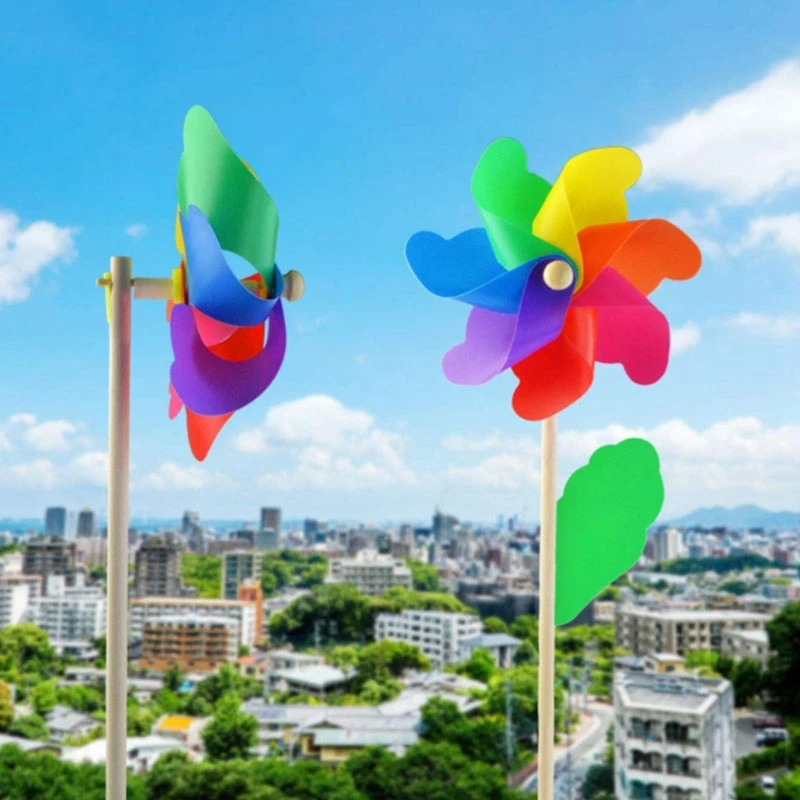 10Pcs Wooden Stick Pinwheels,Windmill Party Pinwheels DIY Pinwheels Set for Kids Toy Garden Lawn Party Decor
10Pcs Wooden Stick Pinwheels,Windmill Party Pinwheels DIY Pinwheels Set for Kids Toy Garden Lawn Party Decor