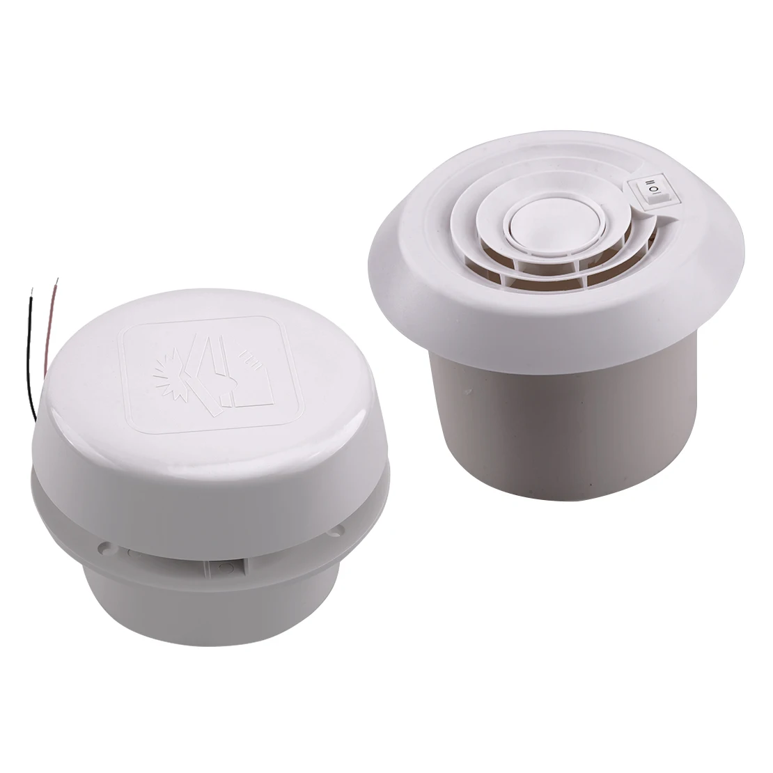 Universal 1 Set 12V White Roof Air Vent Outlet Fan Car Fit For RV Camper Travel Trailer 1800Rpm 60CFM
Universal 1 Set 12V White Roof Air Vent Outlet Fan Car Fit For RV Camper Travel Trailer 1800Rpm 60CFM