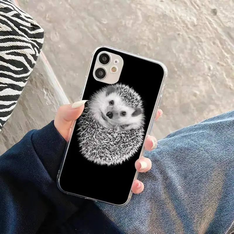 Cute Hedgehog Phone Case Transparent for iPhone 11 12 mini pro XS MAX 8 7 6 6S Plus X 5S SE 2020 XR
Cute Hedgehog Phone Case Transparent for iPhone 11 12 mini pro XS MAX 8 7 6 6S Plus X 5S SE 2020 XR