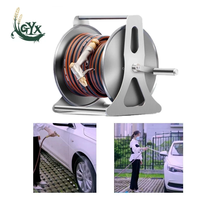 Metal hose storage rack/garden watering sprinkler/car hose reel/car wash water gun set/high-pressure tap watering hose/
Metal hose storage rack/garden watering sprinkler/car hose reel/car wash water gun set/high-pressure tap watering hose/