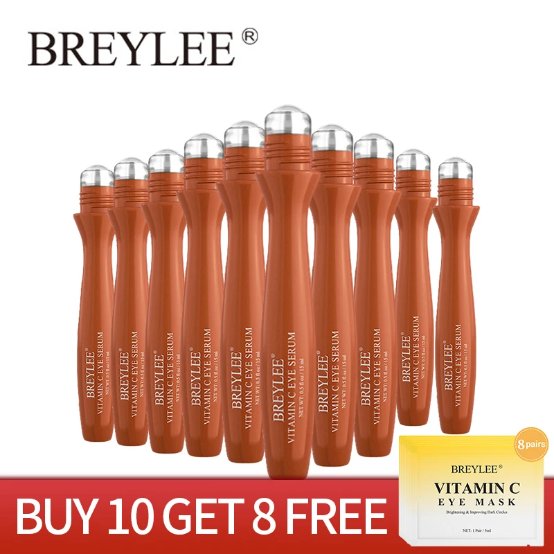 10PCS BREYLEE Vitamin C Eye Serum Removes Melanin Dark Circles Whitening Antioxidant Moisturizing Serum Eye Care Serum
10PCS BREYLEE Vitamin C Eye Serum Removes Melanin Dark Circles Whitening Antioxidant Moisturizing Serum Eye Care Serum