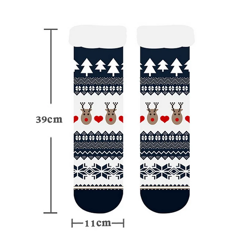 Autumn Winter Women Slippers Home Socks Christmas Cartoon Elk Floor Socks Plush Velvet Non-slip Carpet Fluffy Warm Socks
Autumn Winter Women Slippers Home Socks Christmas Cartoon Elk Floor Socks Plush Velvet Non-slip Carpet Fluffy Warm Socks