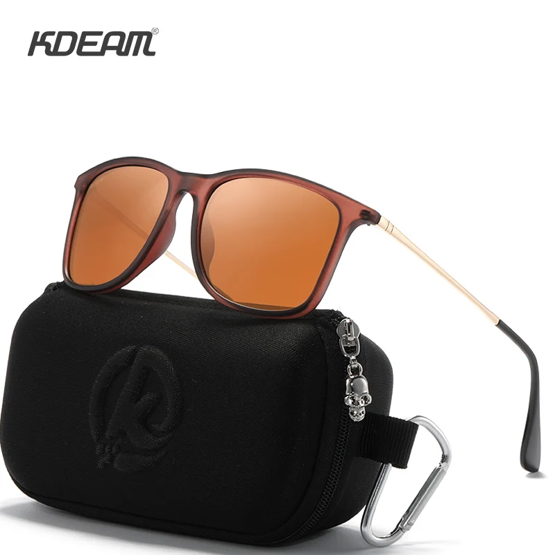 KDEAM Vintage Square Sunglasses Men Polarized Retro Chris-Shape Sun Glasses Night Vision Goggles KD902
KDEAM Vintage Square Sunglasses Men Polarized Retro Chris-Shape Sun Glasses Night Vision Goggles KD902