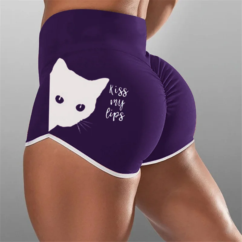 Printed Funny Cute Cat Pajamas Short Pants Stretch Skinny Sports Shorts Ladies Hot Short Summer Running Gym Outdoor Large S
Printed Funny Cute Cat Pajamas Short Pants Stretch Skinny Sports Shorts Ladies Hot Short Summer Running Gym Outdoor Large S