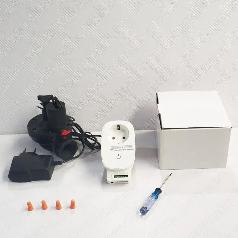 Tuya Wifi Irrigation System Plant Automatic Timer Home Garden Watering Timer Smart Controller Solenoid Valve Automation Kits
Tuya Wifi Irrigation System Plant Automatic Timer Home Garden Watering Timer Smart Controller Solenoid Valve Automation Kits