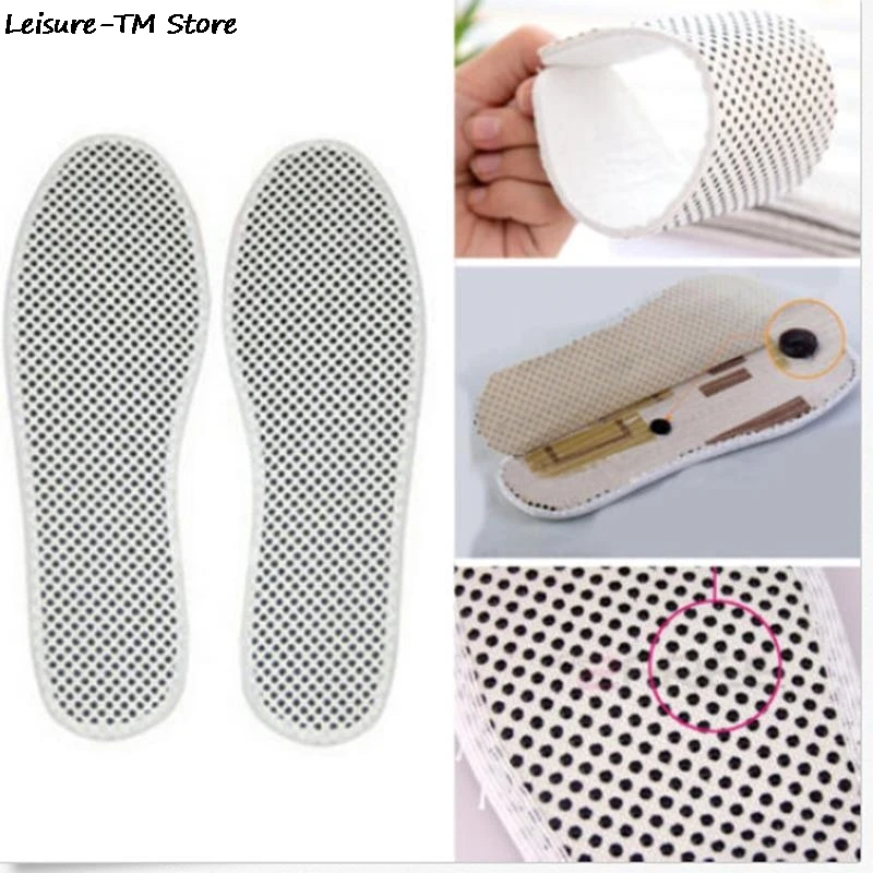 New 1Pair Winter Warm Tourmaline Self Heated Insoles Massage Far Infrared Rays Insoles Foot Cushion Pads Keep Warm
New 1Pair Winter Warm Tourmaline Self Heated Insoles Massage Far Infrared Rays Insoles Foot Cushion Pads Keep Warm