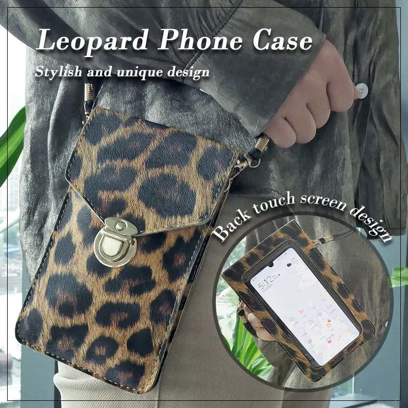 Hot Sale Fashion Mobile Phone Bag Transparent Film Back Can Touch Screen PU Leather Messenger Mobile Phone Bag Girl Shoulder Bag
Hot Sale Fashion Mobile Phone Bag Transparent Film Back Can Touch Screen PU Leather Messenger Mobile Phone Bag Girl Shoulder Bag