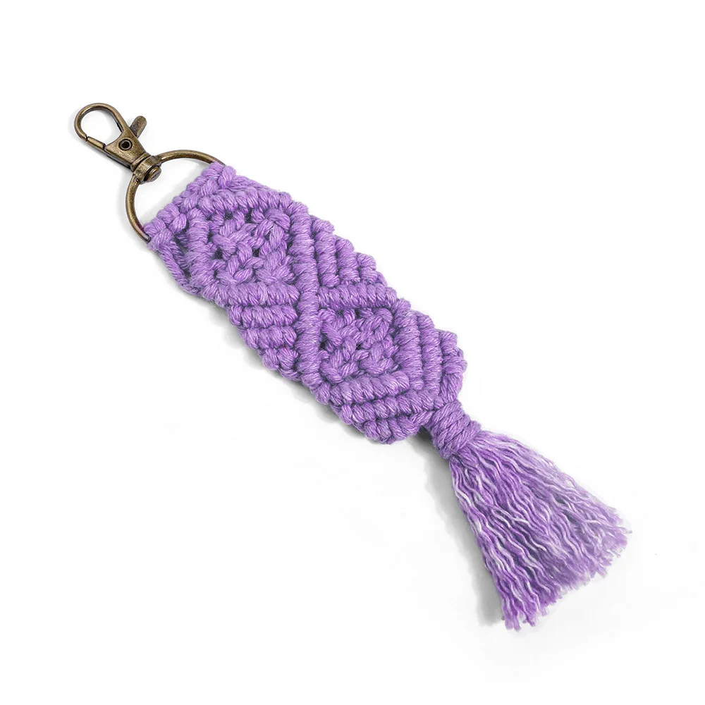 4 Style Bohemian Tassel keychains Shell Macrame Key Chain Handmade Cotton Thread key Rings Bag Charm Gifts for Women Accessories
4 Style Bohemian Tassel keychains Shell Macrame Key Chain Handmade Cotton Thread key Rings Bag Charm Gifts for Women Accessories