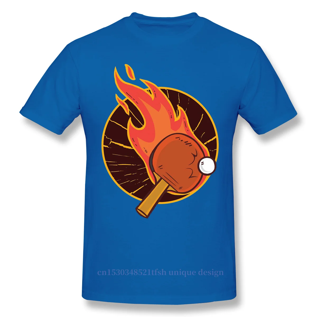 Table Tennis Rackets In Flamen Print Cotton T-Shirt Camiseta Hombre Funny Rackets For Men Fashion Streetwear Shirt Gift
Table Tennis Rackets In Flamen Print Cotton T-Shirt Camiseta Hombre Funny Rackets For Men Fashion Streetwear Shirt Gift