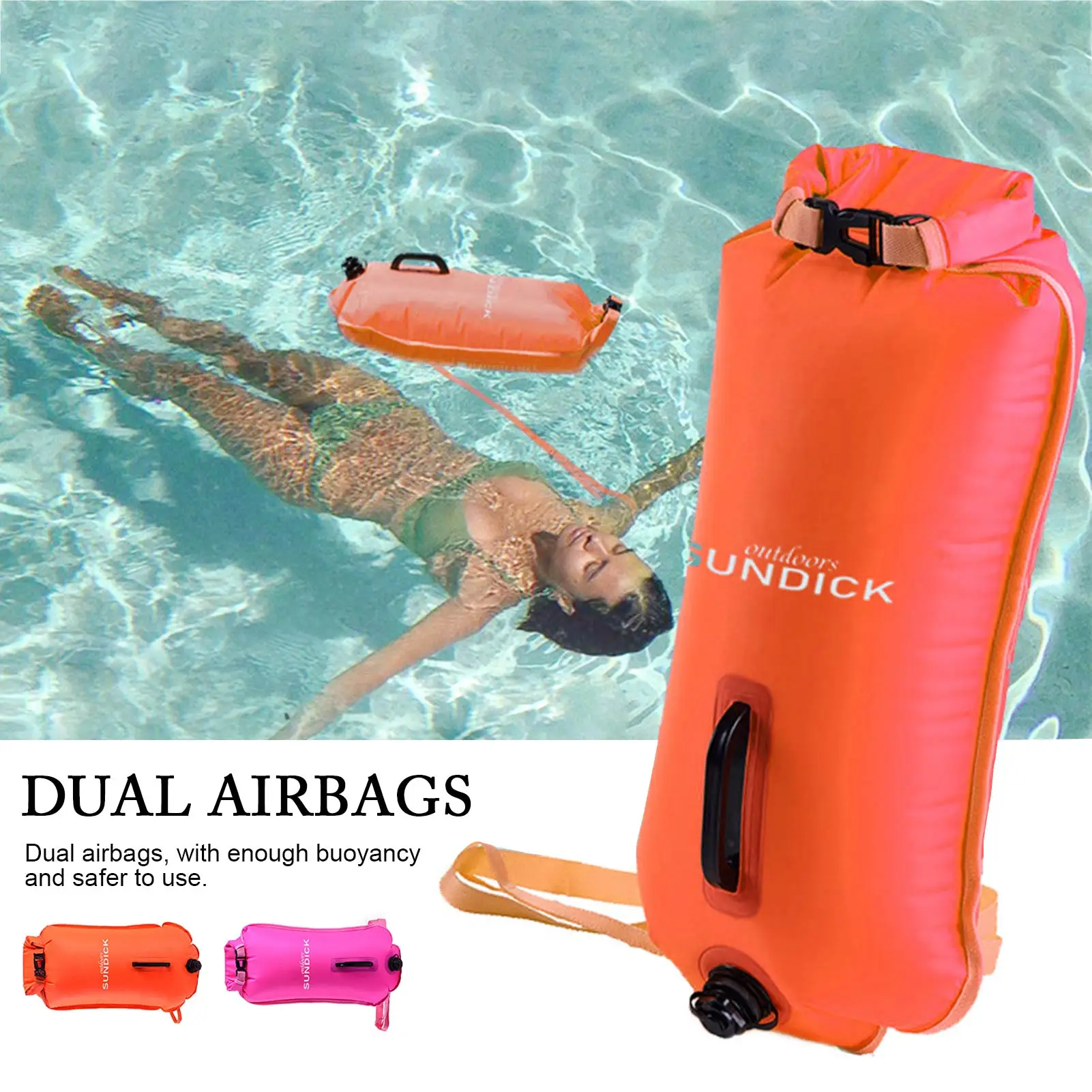 Iatable Swim Buoy Drybag Water Sport Swimmers Tow Float For Swimmers Swimming Double Air Bag Storage Bags
Iatable Swim Buoy Drybag Water Sport Swimmers Tow Float For Swimmers Swimming Double Air Bag Storage Bags