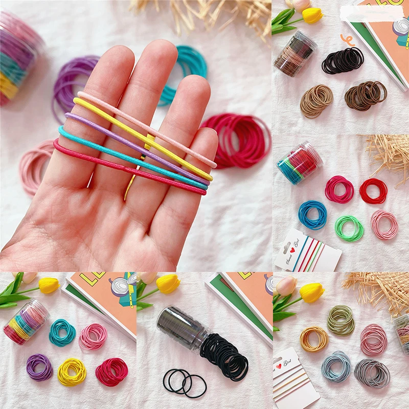 100PCS Bottle Elastic Rubber Bands Colorful Hair Band Fashion Kids Girls Women Hair Accessories Headband Decorations
100PCS Bottle Elastic Rubber Bands Colorful Hair Band Fashion Kids Girls Women Hair Accessories Headband Decorations