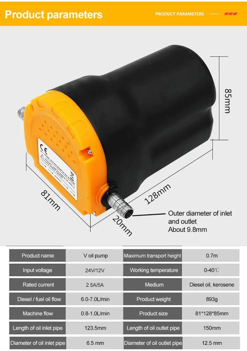 12V 60W Oil/crude Oil Fluid Sump Extractor Scavenge Exchange Transfer Pump Suction Transfer Pump+Tubes For Auto Car Boat
12V 60W Oil/crude Oil Fluid Sump Extractor Scavenge Exchange Transfer Pump Suction Transfer Pump+Tubes For Auto Car Boat
