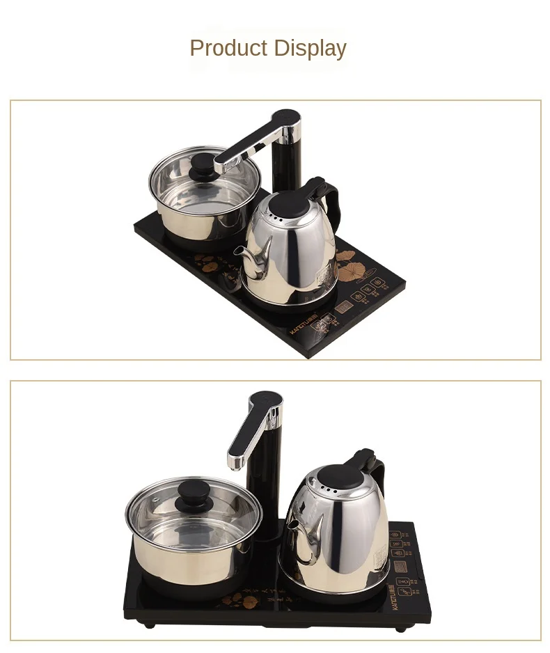 New Dual-Use Black Smart Electric Water Boiler Fast Water-Boiling Tea Electric Water Boiler
New Dual-Use Black Smart Electric Water Boiler Fast Water-Boiling Tea Electric Water Boiler