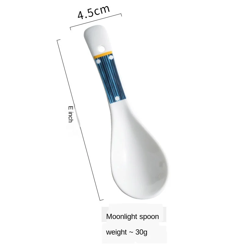 5PCS Japanese-style Tableware Ceramic Small Soup Household Creative White Spoon High Temperature Resistance Thickened SpoonLD646
5PCS Japanese-style Tableware Ceramic Small Soup Household Creative White Spoon High Temperature Resistance Thickened SpoonLD646