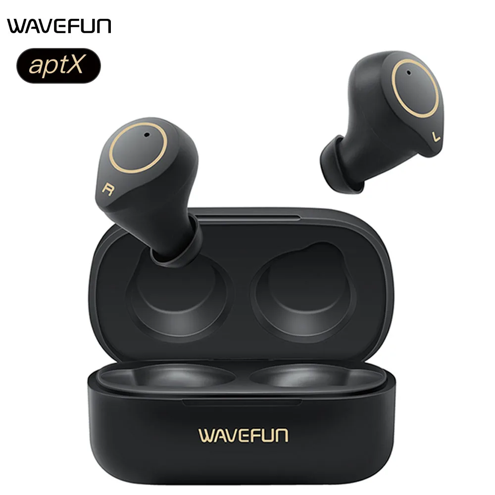 Wavefun XPods 3 беспроводные наушники HIFi aptX Bluetooth IPX7 водонепроницаемые с сенсорным