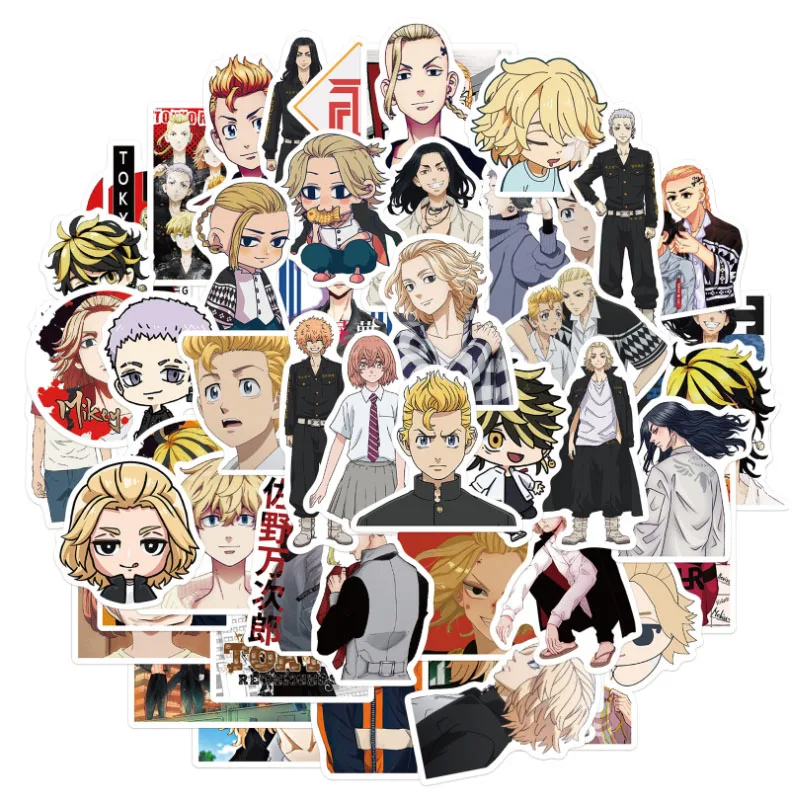 10/30/50Pcs/Set Tokyo Avengers For Snowboard Laptop Luggage Fridge Car- Styling Vinyl Decal Home Decor Stickers
10/30/50Pcs/Set Tokyo Avengers For Snowboard Laptop Luggage Fridge Car- Styling Vinyl Decal Home Decor Stickers
