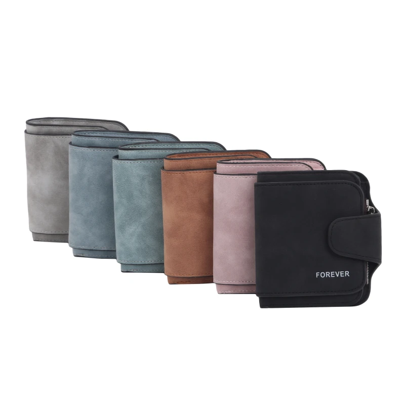 Women Vintage Solid Color Wallet Female Quality Leather Wallets Short Zipper Women Ladies Card Holders For Unisex
Women Vintage Solid Color Wallet Female Quality Leather Wallets Short Zipper Women Ladies Card Holders For Unisex