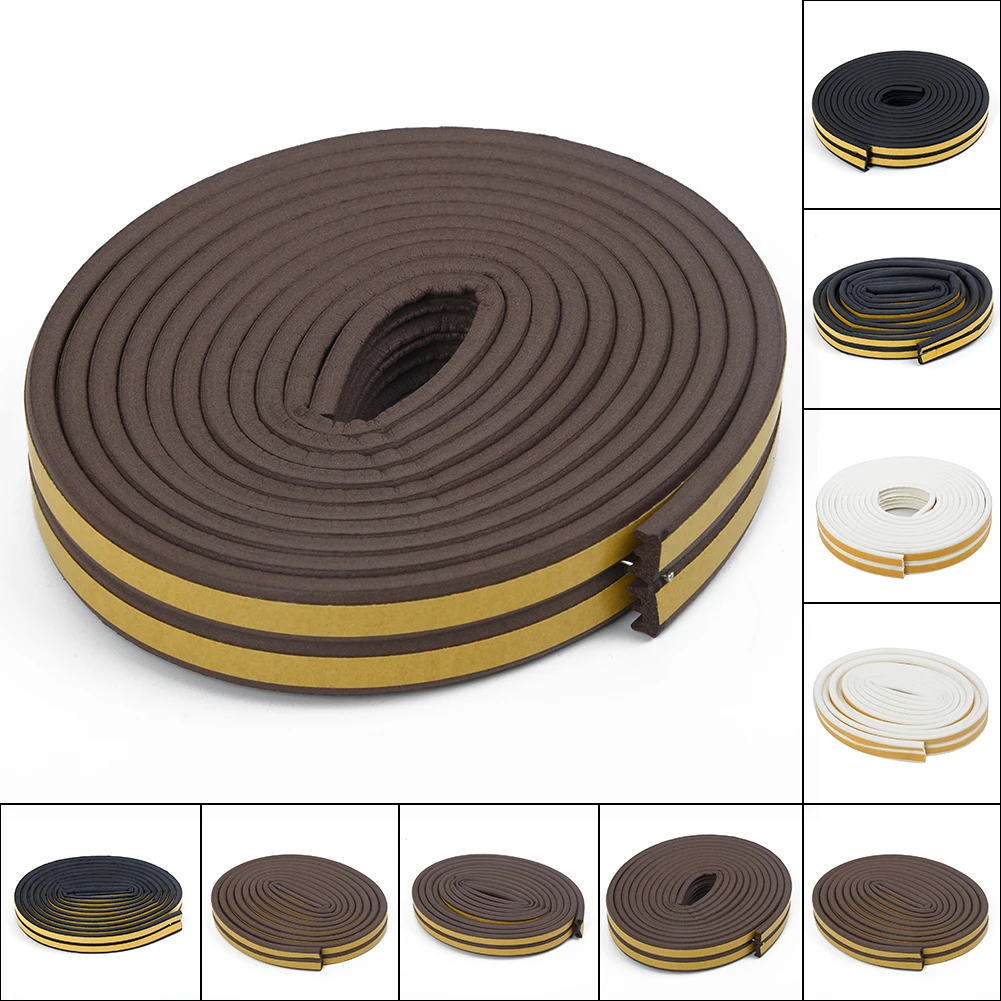 5M Window Door Sealing Strip D/E/P Type Foam Weather Draught Excluder Self Paste Casement Window Door Seal Strip
5M Window Door Sealing Strip D/E/P Type Foam Weather Draught Excluder Self Paste Casement Window Door Seal Strip