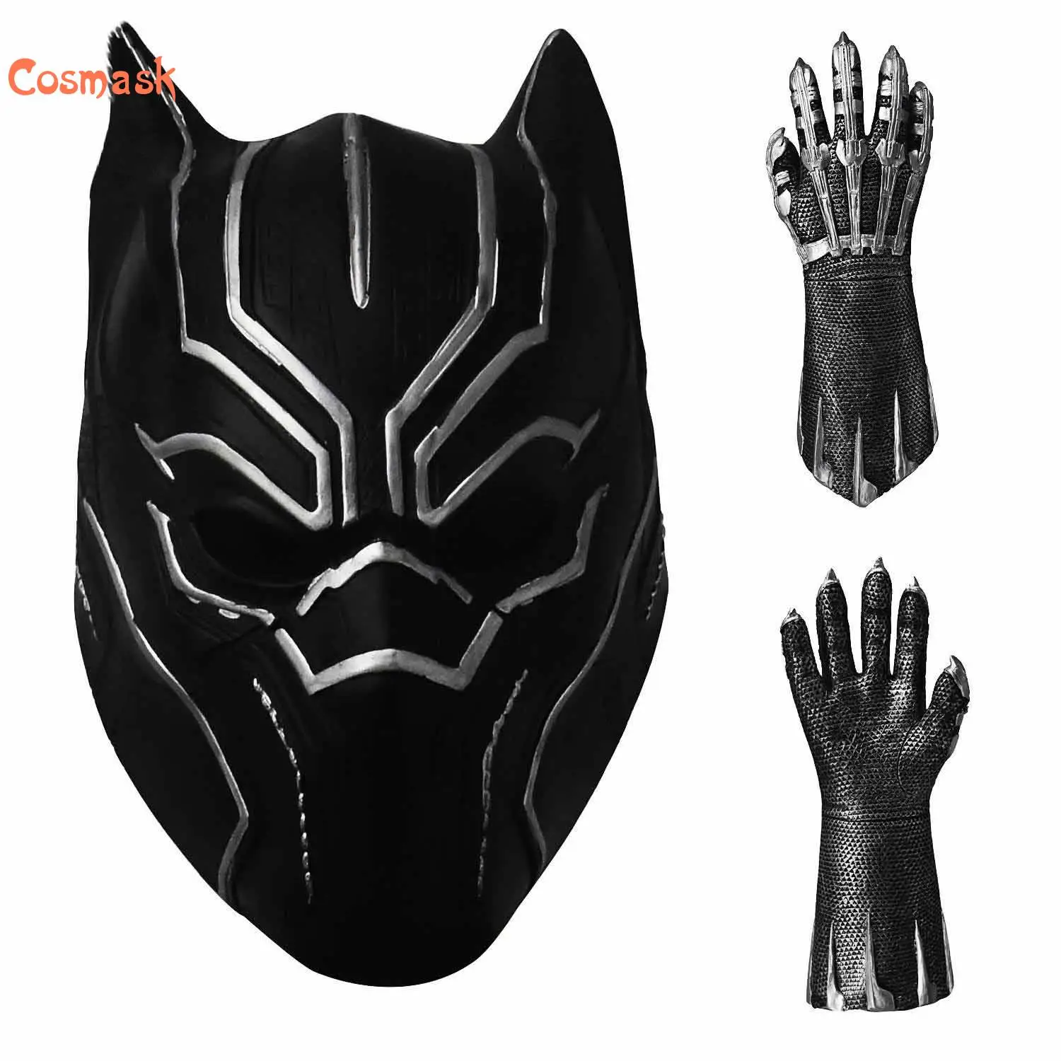 Cosmask Halloween Panther Latex Resin Mask Adult Party Costume Mask Horror Carnival Cosplay Party Props
Cosmask Halloween Panther Latex Resin Mask Adult Party Costume Mask Horror Carnival Cosplay Party Props