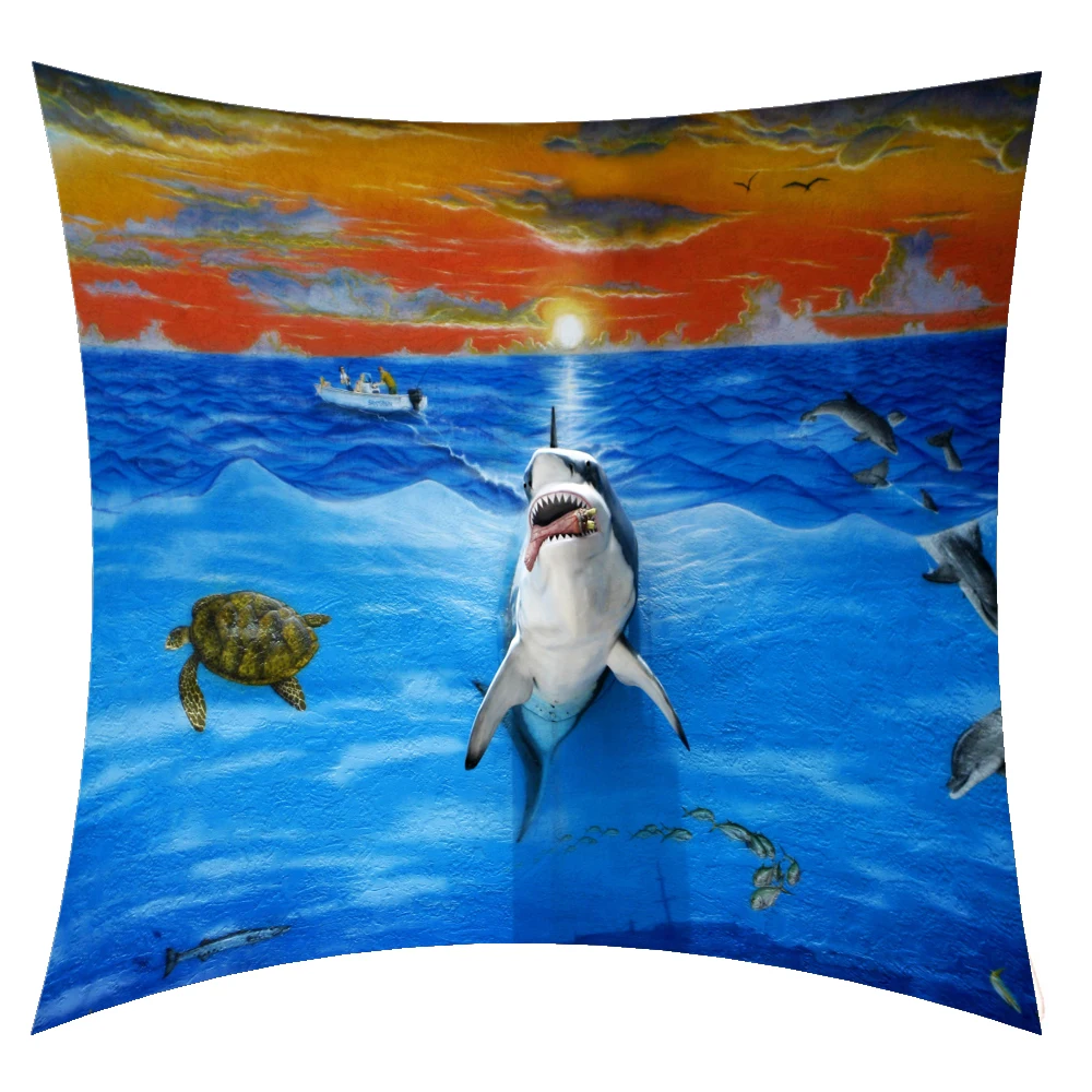 Sea Fish Pillowcase Pillowcase Sofa Pillow Covers Decorative Chair Office Car Cushion Cover
Sea Fish Pillowcase Pillowcase Sofa Pillow Covers Decorative Chair Office Car Cushion Cover