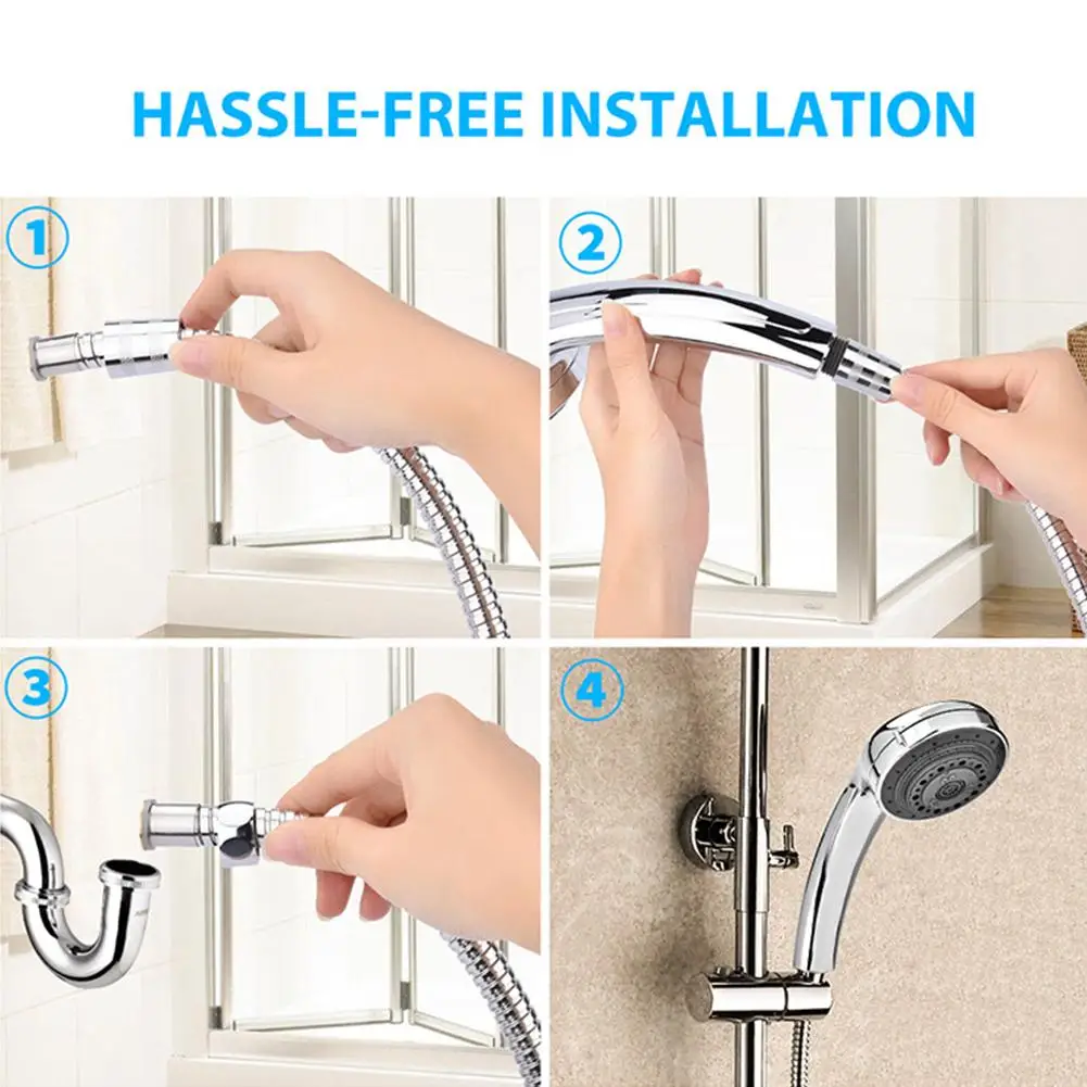 Shower Head 7 Spray Modes High Pressure Massage Shower Head Hand-held Nozzle Bathroom Accessories Flow Adjustable Shower Head
Shower Head 7 Spray Modes High Pressure Massage Shower Head Hand-held Nozzle Bathroom Accessories Flow Adjustable Shower Head