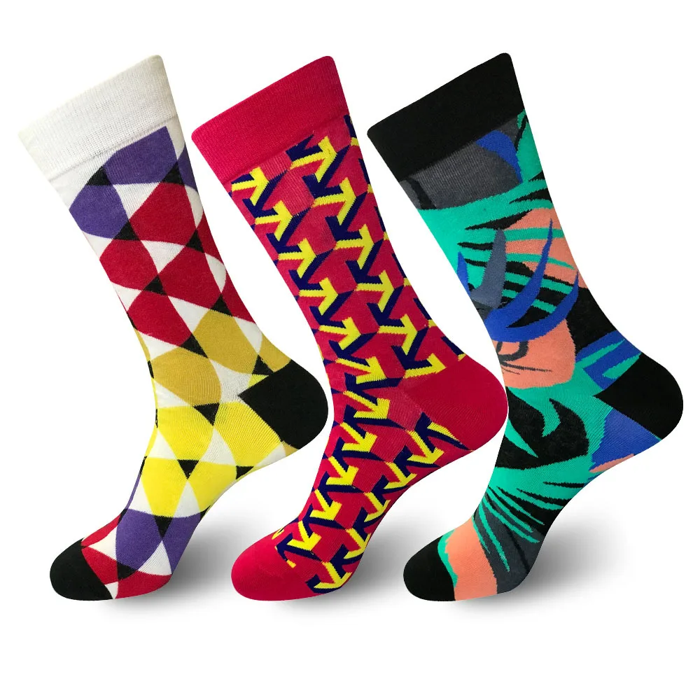 Autumn and Winter New Men's Socks Personality Large Size 41-46 In The Tube Trend Comfortable Breathable Cotton Socks Socks Men
Autumn and Winter New Men's Socks Personality Large Size 41-46 In The Tube Trend Comfortable Breathable Cotton Socks Socks Men