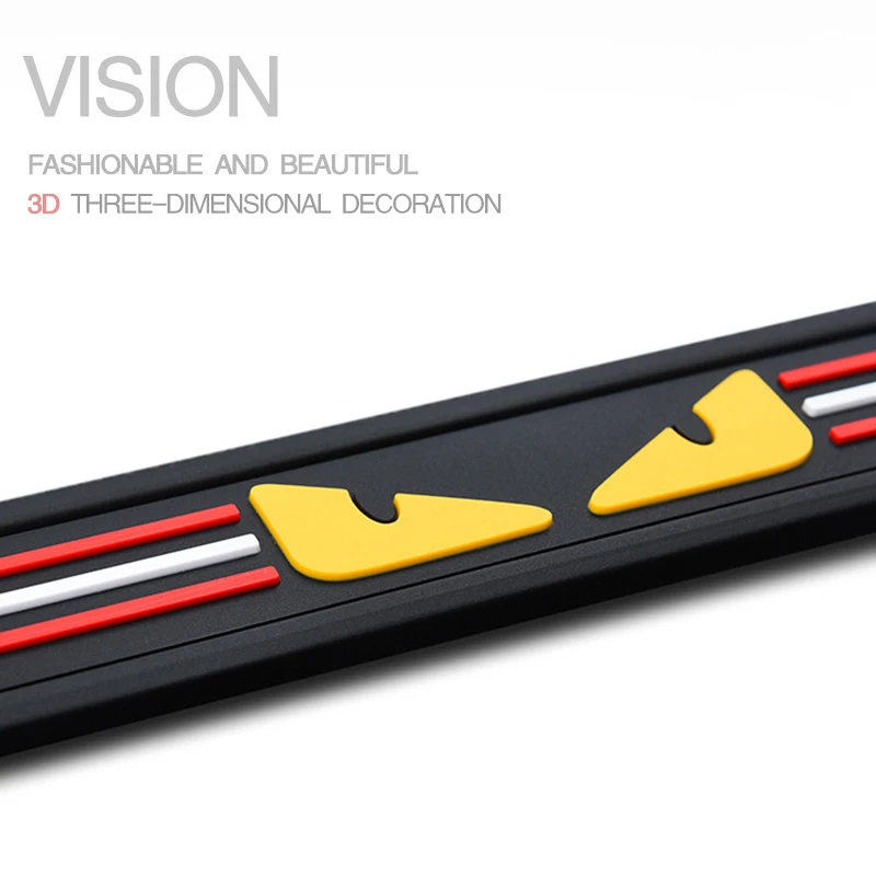 car stickers accessories para auto Universal Round eyebrow Rearguard PVC Bumper strip for bmw vw golf toyota ford audi mercedes
car stickers accessories para auto Universal Round eyebrow Rearguard PVC Bumper strip for bmw vw golf toyota ford audi mercedes