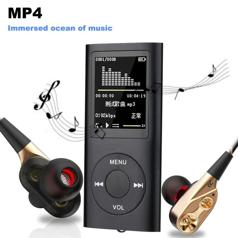 Новинка для IPod Стиль Портативный 1 8 "LCD MP3 MP4 Музыка Видео медиаплеер FM радио