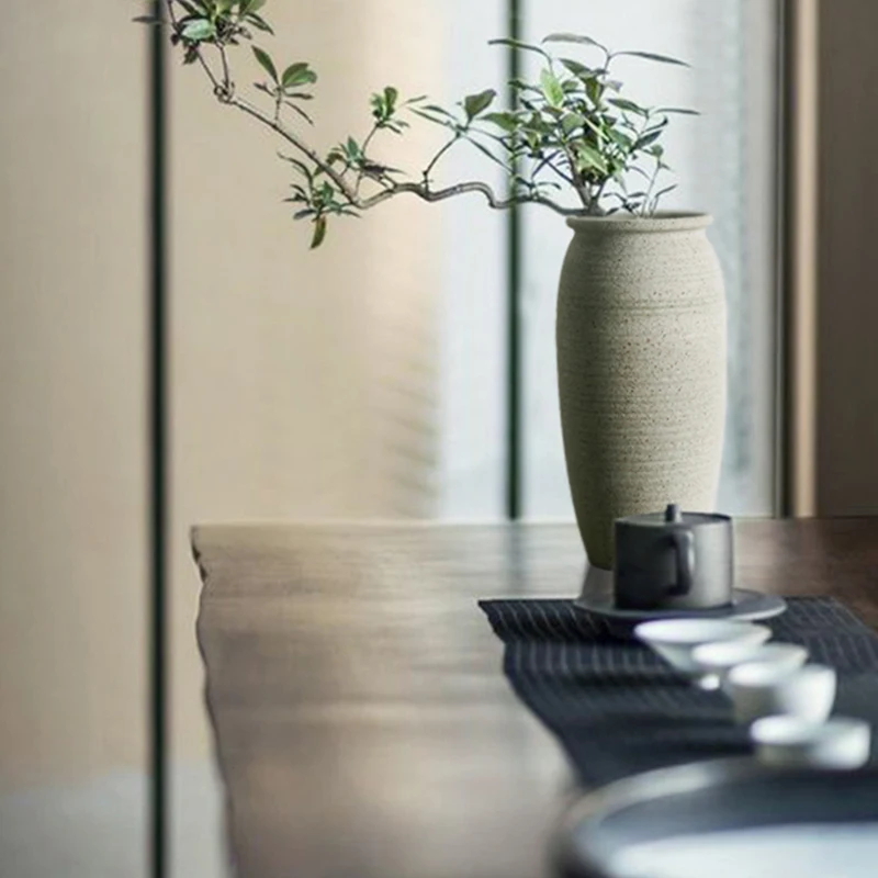 European Style Retro Ceramics Vase Manual Stoneware Home Office Landing Ornaments Flower Insert Dried Flowers Pottery Vase
European Style Retro Ceramics Vase Manual Stoneware Home Office Landing Ornaments Flower Insert Dried Flowers Pottery Vase
