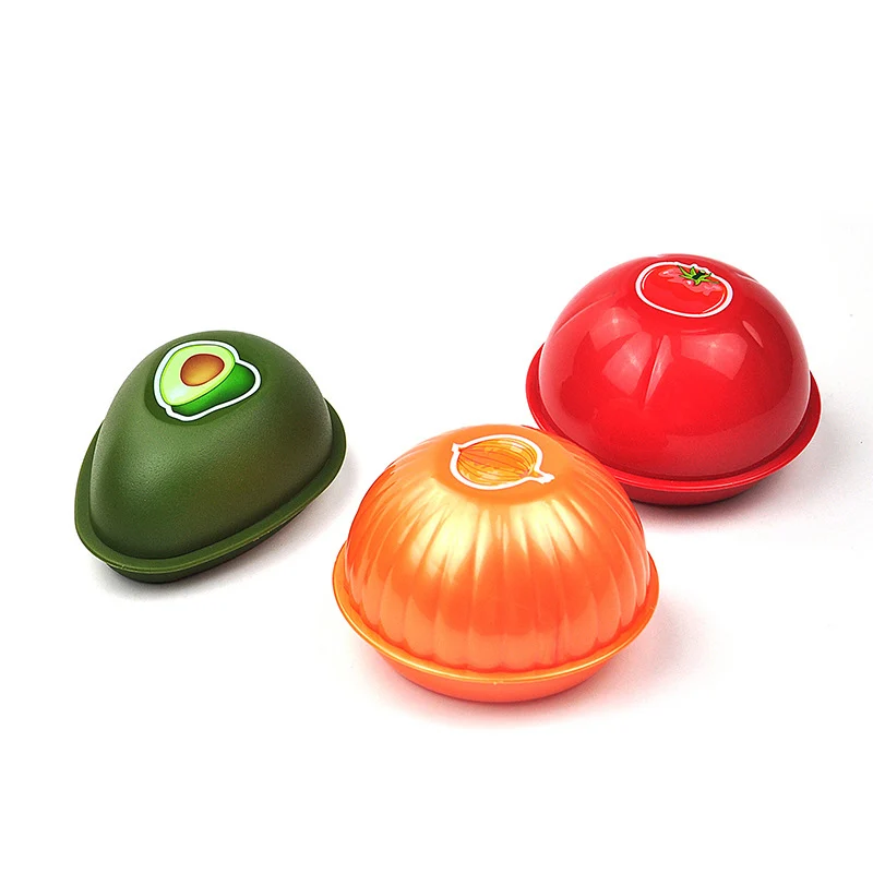 1PC Creativity Food Savers Set For Avocado Onion Lemon Pepper Tomato Garlic Keeper Storage Container for Kitchen Gadget Acceptor
1PC Creativity Food Savers Set For Avocado Onion Lemon Pepper Tomato Garlic Keeper Storage Container for Kitchen Gadget Acceptor
