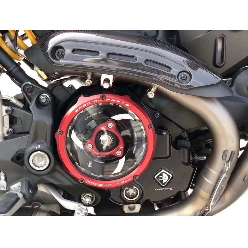 For Ducati panigale 959 1199 1299 racing clear clutch cover & spring retainer r available in gold, red and black
For Ducati panigale 959 1199 1299 racing clear clutch cover & spring retainer r available in gold, red and black
