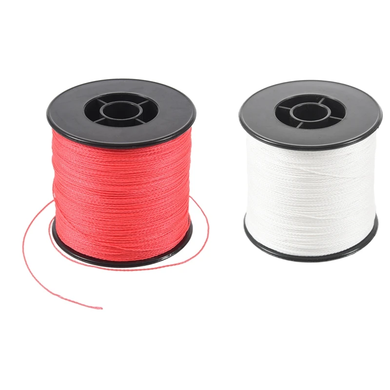 2X 500M 100LB 0.5Mm Super Strong Braided Fishing Line PE 4 Strands Color:White & Red
2X 500M 100LB 0.5Mm Super Strong Braided Fishing Line PE 4 Strands Color:White & Red