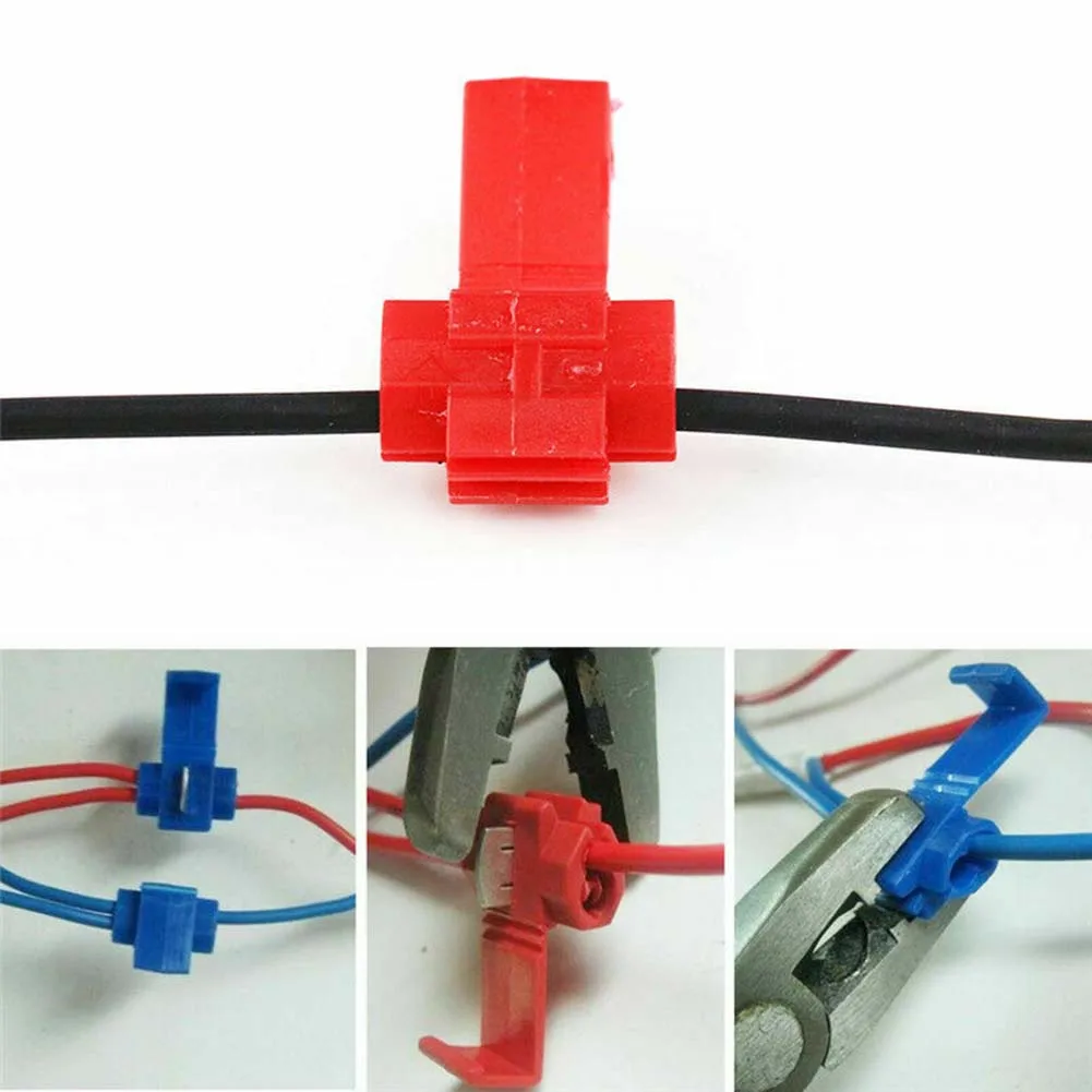 100Pcs Wire Connector Scotch Lock Snap Without Breaking Cable Insulated Crimp Quick Splice Electrical Terminals
100Pcs Wire Connector Scotch Lock Snap Without Breaking Cable Insulated Crimp Quick Splice Electrical Terminals