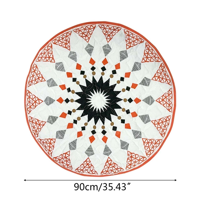 Geometric Rhombus Pattern Round Baby Floor Carpet Cotton Play Mat Crawling Rugs Infant Room Kids Game Mat Children Room
Geometric Rhombus Pattern Round Baby Floor Carpet Cotton Play Mat Crawling Rugs Infant Room Kids Game Mat Children Room