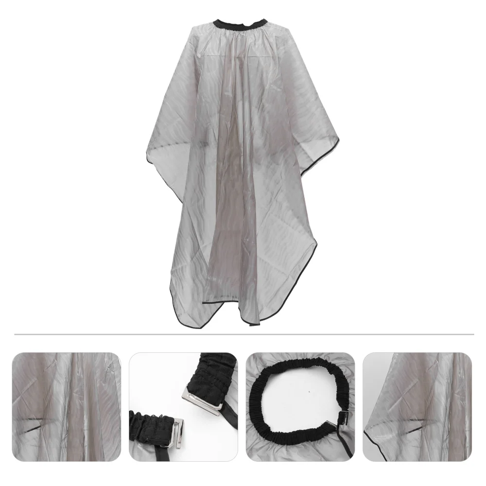 1Pc Practical Haircut Cape Hair Cutting Cloak Haircut Gown for Barber Shop 
1Pc Practical Haircut Cape Hair Cutting Cloak Haircut Gown for Barber Shop