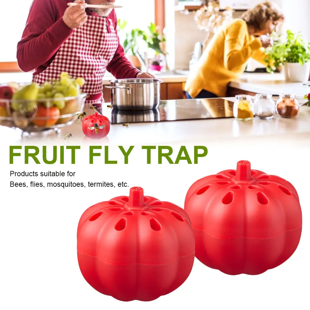 2pcs Silicone Fruit Fly Trap Safe Non-toxic Fly Killer Indoor Fly Indoor For Home Gnat Killer Pumpkin ShapePest Control Products
2pcs Silicone Fruit Fly Trap Safe Non-toxic Fly Killer Indoor Fly Indoor For Home Gnat Killer Pumpkin ShapePest Control Products