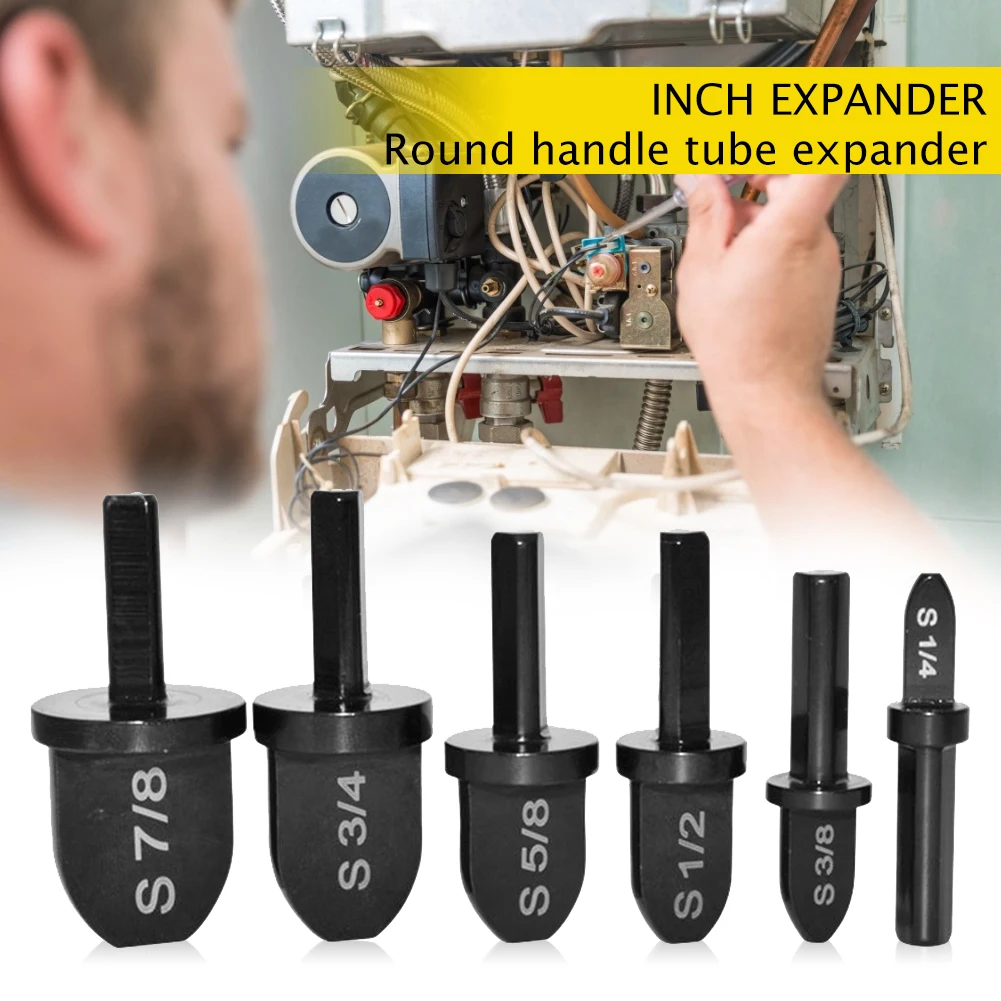 6pcs Imperial Tube Pipe Expander Air Conditioner Copper Pipe Swaging Tool Round Handle Tube Expanders Conditioning Swaging Tool
6pcs Imperial Tube Pipe Expander Air Conditioner Copper Pipe Swaging Tool Round Handle Tube Expanders Conditioning Swaging Tool