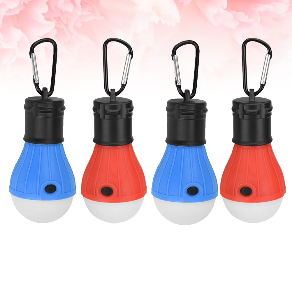 4 Pcs Mini Portable Bulb Shaped Camping Lantern Battery Powered Waterproof LED Tent Light Emergency Lamp for Camping Hiking Fish
4 Pcs Mini Portable Bulb Shaped Camping Lantern Battery Powered Waterproof LED Tent Light Emergency Lamp for Camping Hiking Fish