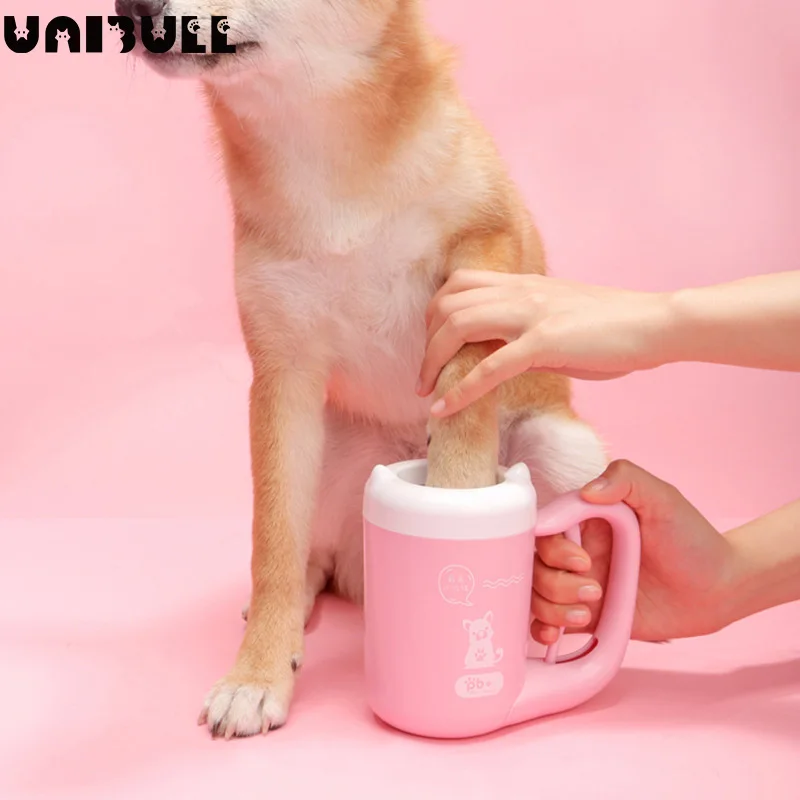 Outdoor portable pet dog paw cleaner cup soft silicone foot washer clean dog paws one click manual quick feet fast
Outdoor portable pet dog paw cleaner cup soft silicone foot washer clean dog paws one click manual quick feet fast