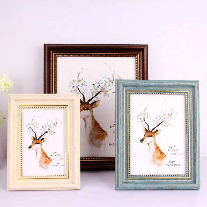 Retro European Photo Frame Wedding Painting Wood Creative Table Wall Hanging Handmade Vintage Rectangle Home Art Decor Gifts
Retro European Photo Frame Wedding Painting Wood Creative Table Wall Hanging Handmade Vintage Rectangle Home Art Decor Gifts