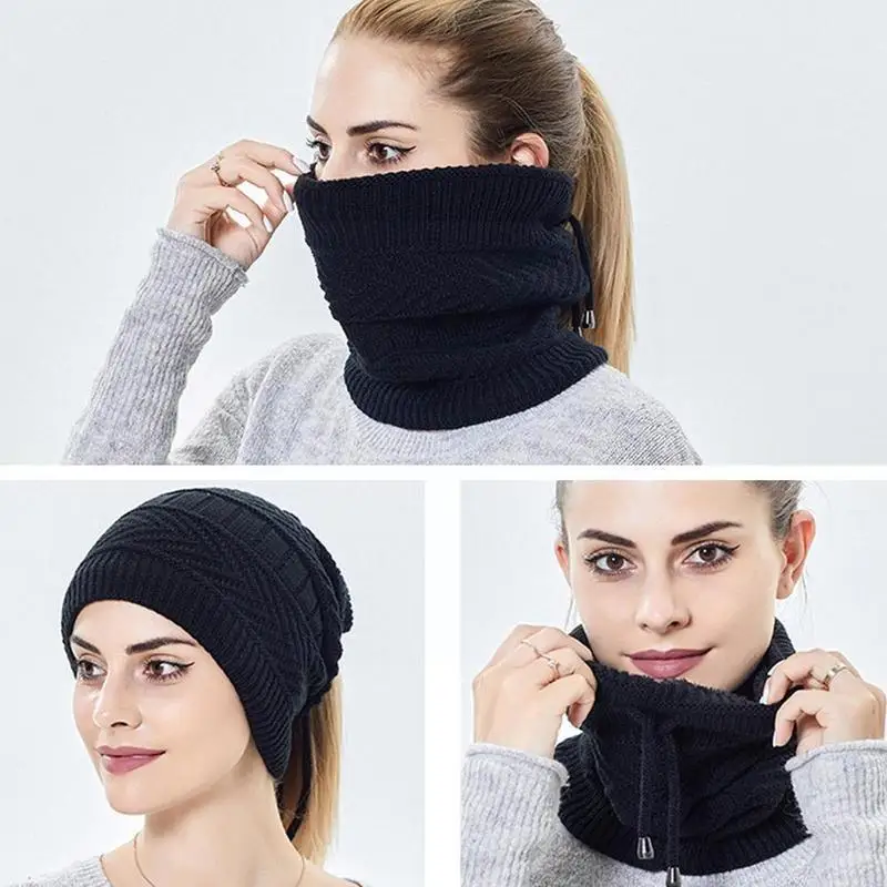 Unisex Autumn Winter Fashion Stretchy Knitted Skullies Beanies Hat Scarf Warm Beanie For Women Outdoor Ear Protection Beani Z8Q6
Unisex Autumn Winter Fashion Stretchy Knitted Skullies Beanies Hat Scarf Warm Beanie For Women Outdoor Ear Protection Beani Z8Q6