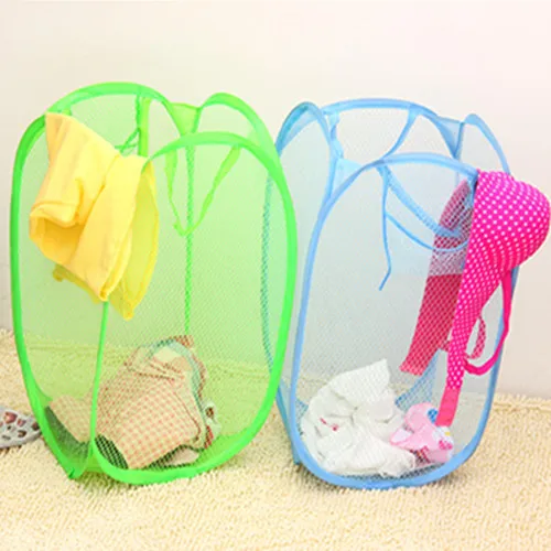 Network-well multicolour folding laundry basket Dirty clothes/toy storage basket finishing basket
Network-well multicolour folding laundry basket Dirty clothes/toy storage basket finishing basket