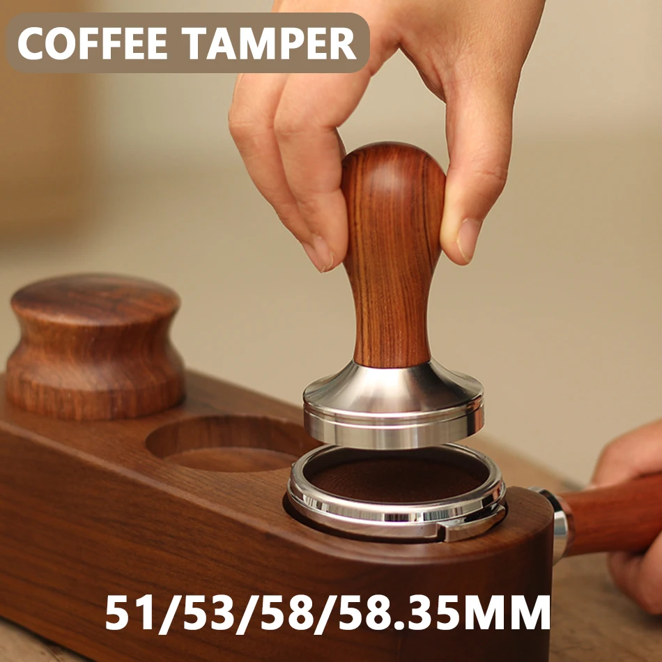 

51/53/58/58 мм Темпер для кофе из нержавеющей стали 304 молоток для кофе эспрессо с плоским основанием аксессуары для кофе бариста