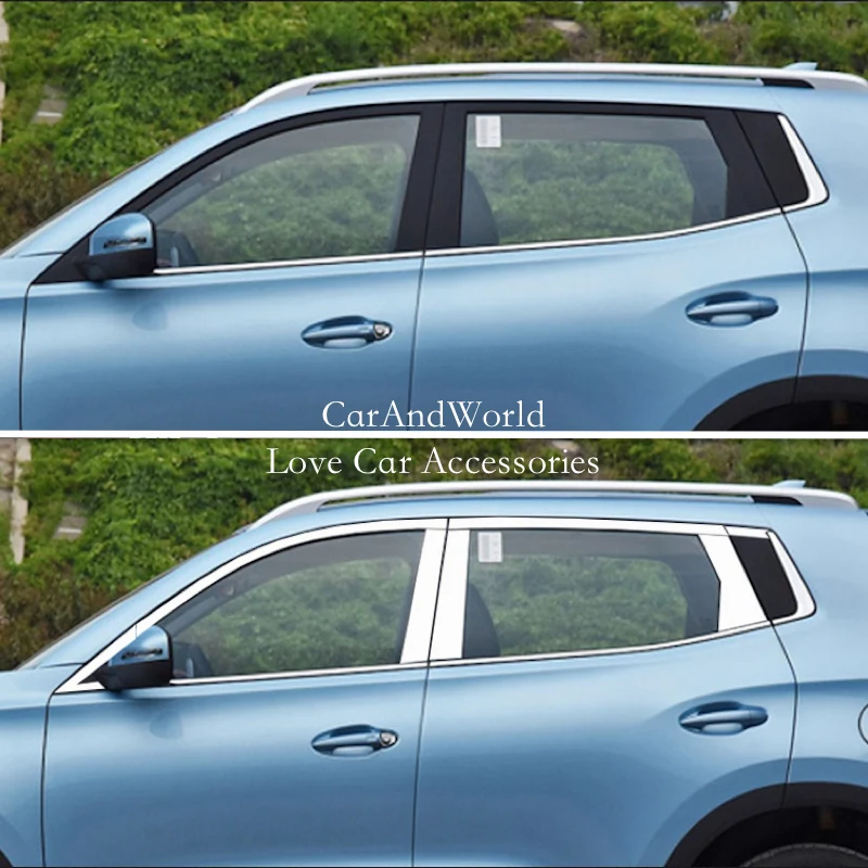 6/10pcs Stainless Car Window Middle Pillar Sticker Door Glass Column Frame Trims For CHERY TIGGO 2 3 4 7 8 Garnish Accessories
6/10pcs Stainless Car Window Middle Pillar Sticker Door Glass Column Frame Trims For CHERY TIGGO 2 3 4 7 8 Garnish Accessories